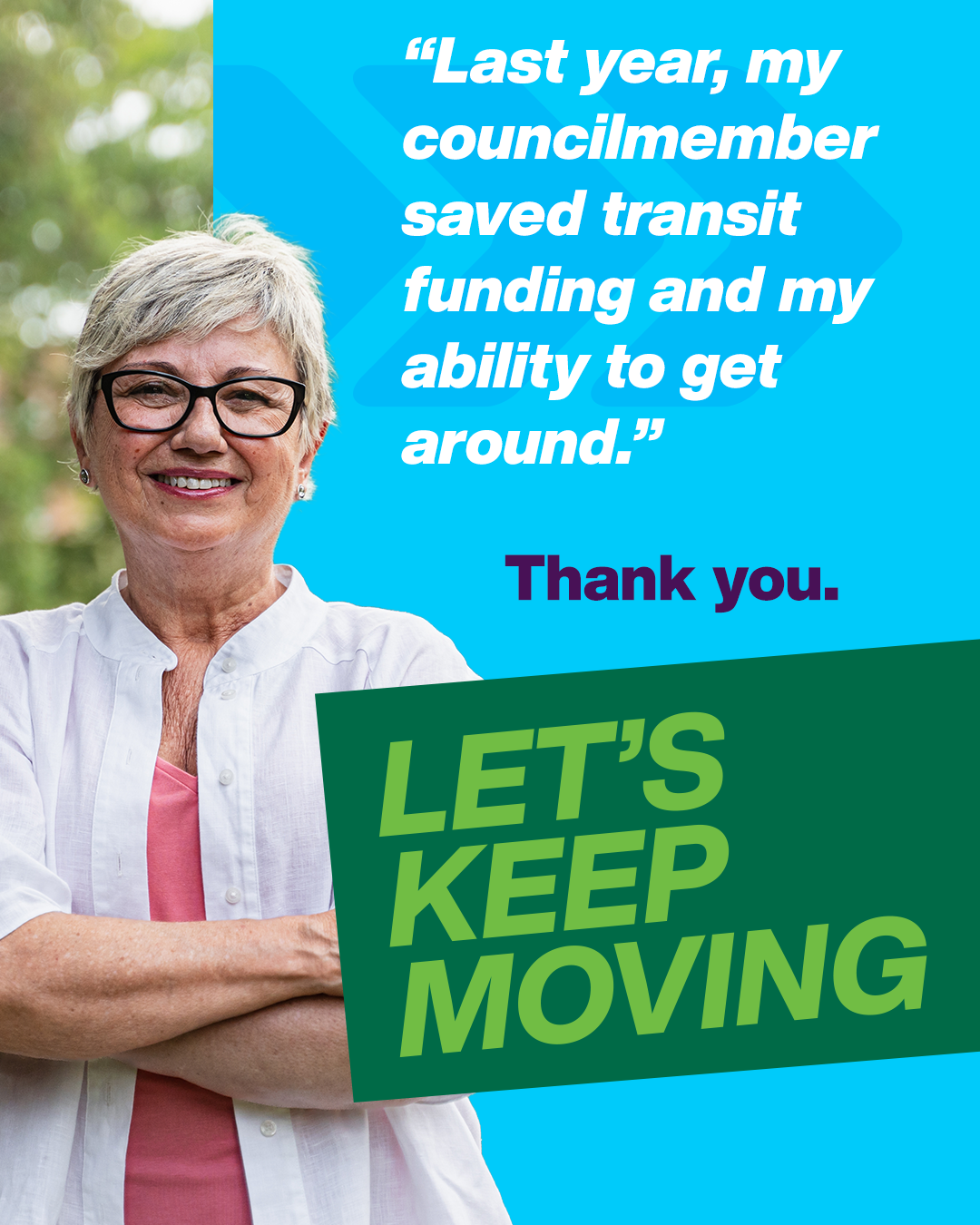 Let's Keep Moving